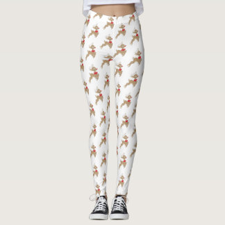 Leggings Motif de Rudolph