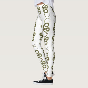 Leggings Motif de serpent viper