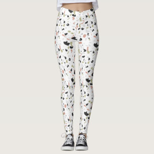 Leggings Motif de sol de mosaïque