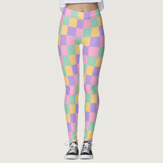 Leggings Motif de tableau de bord Pastel Dreams