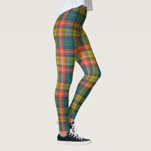 Leggings Motif de Tartan antique de Buchanan