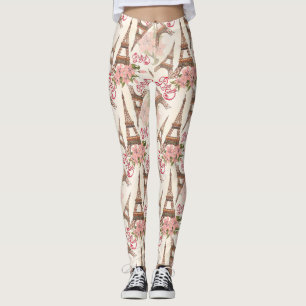 Leggings Motif de Tour Eiffel