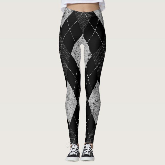 Leggings Motif de très bon goût monochrome affligé par (Devant)