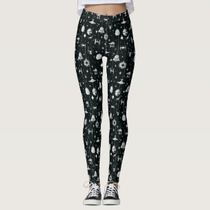 Leggings Motif de vacances Dark Side