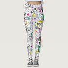 Motif des années 80 de couleur mignonne