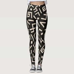 Leggings Motif des styles africains