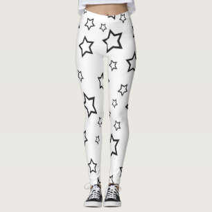 Leggings Motif d'étoiles