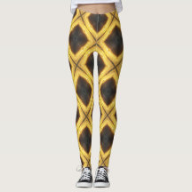 Motif diamant jaune et Brown