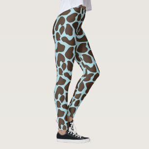Leggings Motif d'impression Giraffe
