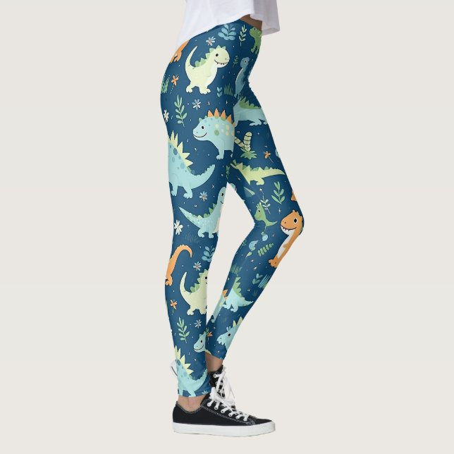 Leggings Motif Dinosaur bébé (Droite)