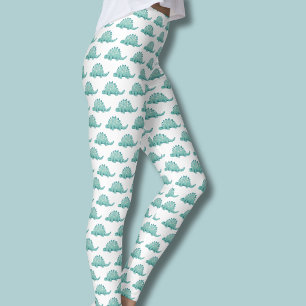 Leggings Motif Dinosaure Stégosaure