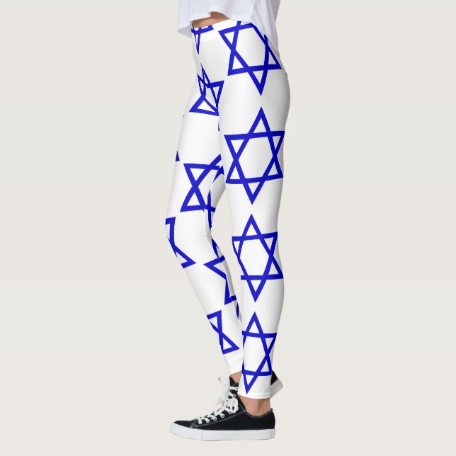 Leggings Motif du drapeau israélien (Gauche)