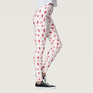 Leggings Motif du festival de Noël