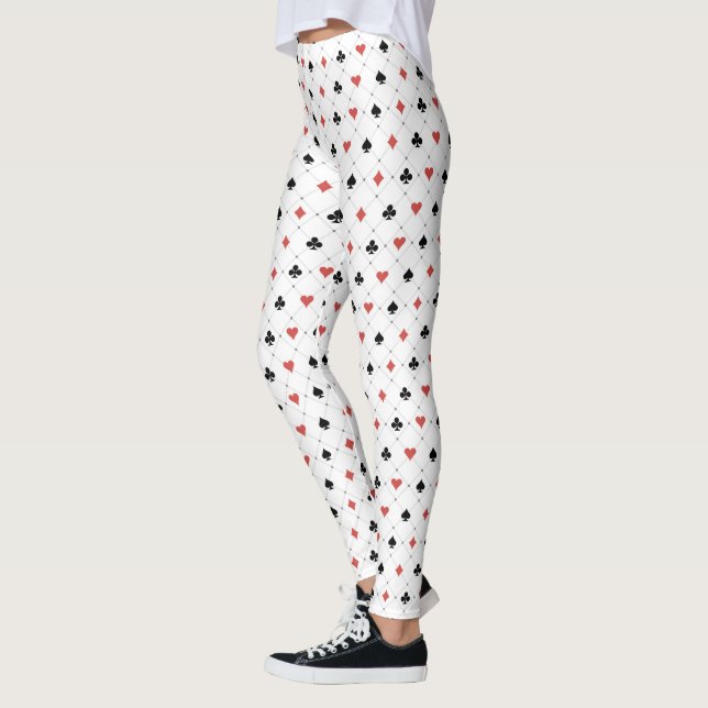 Leggings Motif du pont de cartes (Gauche)