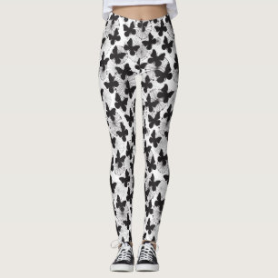 Leggings motif d'un papillon