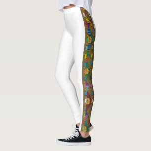 Leggings Motif éthiopien / Saba Tilet
