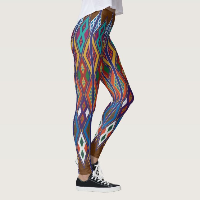 Leggings Motif éthiopien / Tilet (Droite)