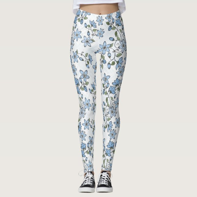 Leggings Motif floral 2 2 (Devant)