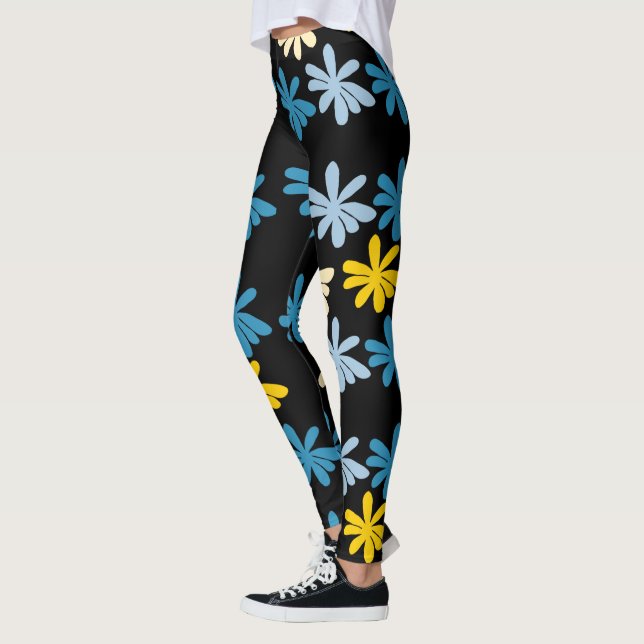 Leggings Motif floral Big Flowers (Gauche)