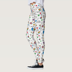 Leggings Motif Gay pride Doodle