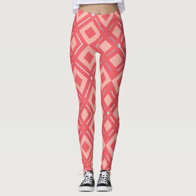 Leggings Motif géométrique de Kamelia 1 (Devant)