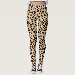 Leggings motif guépard léopard funky