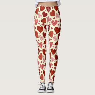 LEGGINGS MOTIF HEART