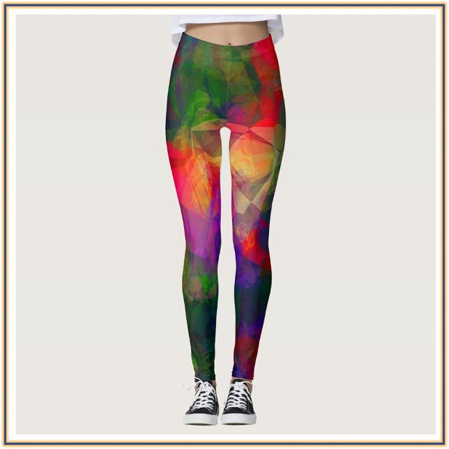 Leggings Motif hippie psychédélique (Créateur téléchargé)