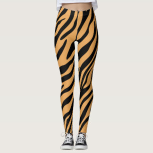 Leggings Motif imprimé animalier tigre du Bengale moderne