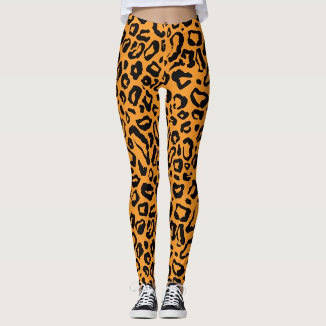 Leggings Motif léopard (Devant)