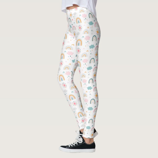 Leggings Motif météorologique mignon (Gauche)