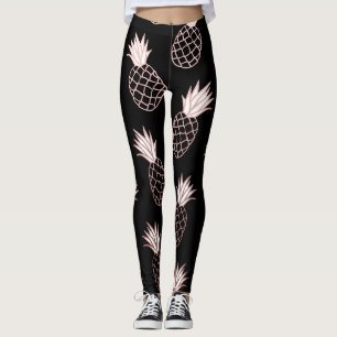 Leggings Motif mignon d'ananas