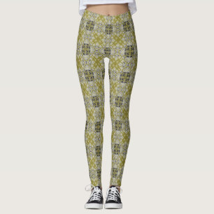 Leggings Motif moderne de la peau de léopard #4