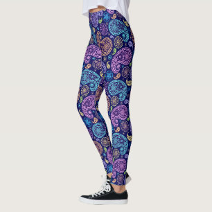 Leggings Motif moderne Paisley