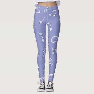 Leggings Motif musical