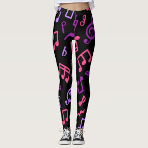 Leggings Motif musical