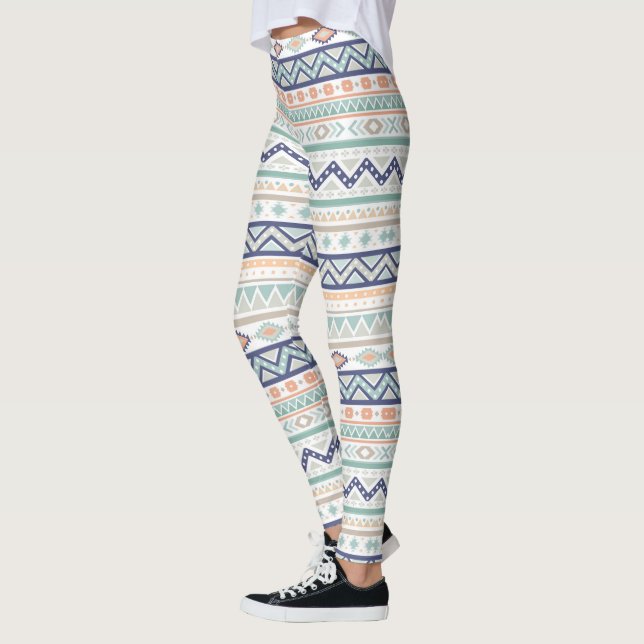 Leggings Motif natif-américain de la tribu Aztec (Gauche)