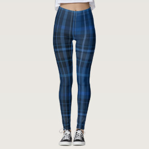 Leggings Motif noir bleu