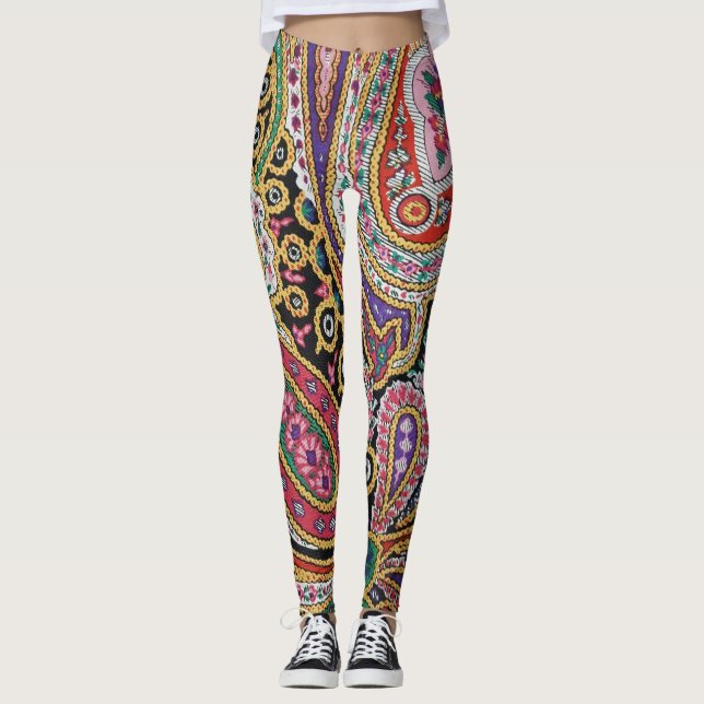 Leggings motif paisley (Devant)