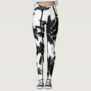 Leggings Motif Palm Tree