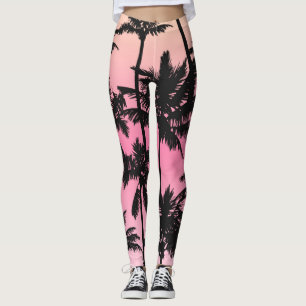 Leggings Motif Palm Tree