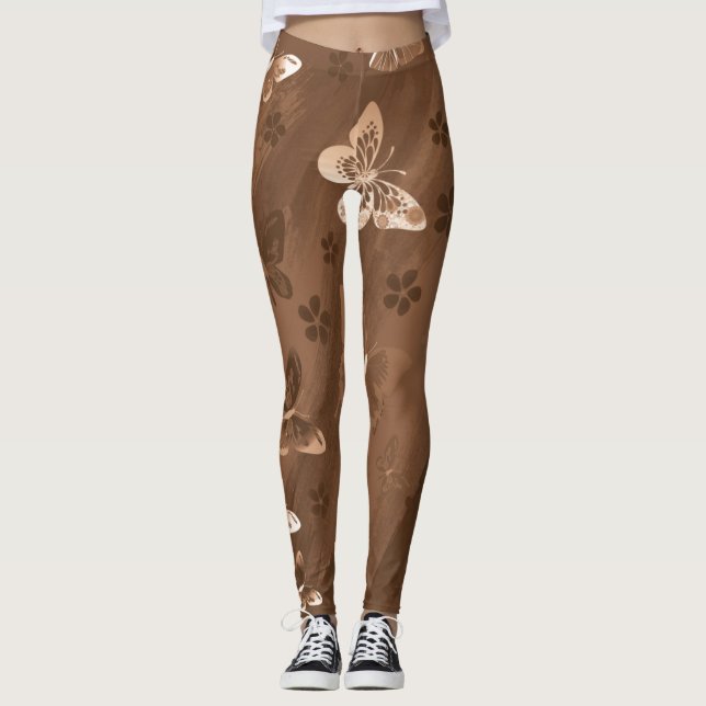 Leggings Motif papillon 15 (Devant)