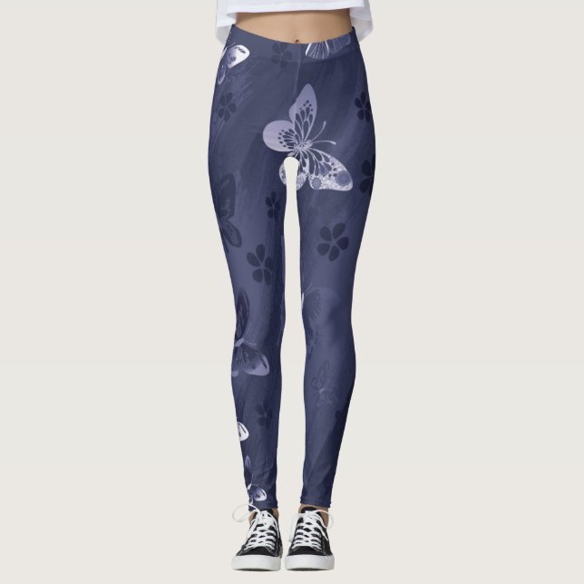 Leggings Motif papillon 17 (Devant)