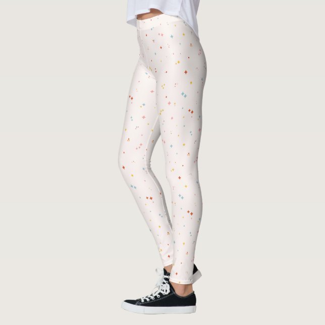 Leggings Motif Pastel Star (Gauche)