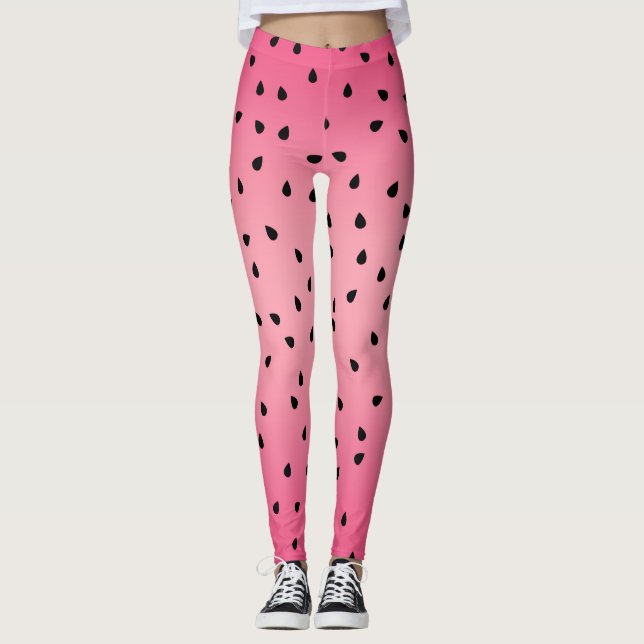 Leggings Motif Pastèque  (Devant)