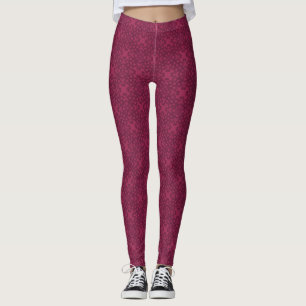 Leggings Motif personnalisé de mûre