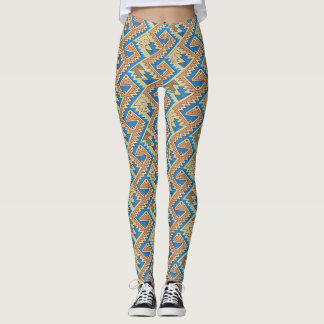 Leggings Motif péruvien géométrique tribal du Pérou joli