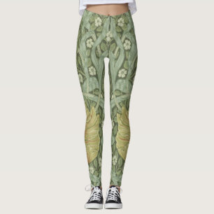 Leggings Motif Pimpernel (par William Morris)