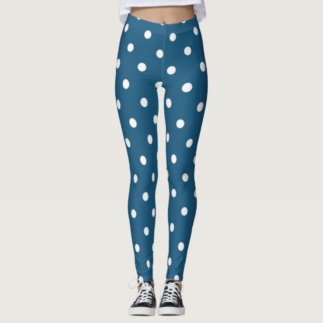 Leggings Motif Polka Dot (Devant)