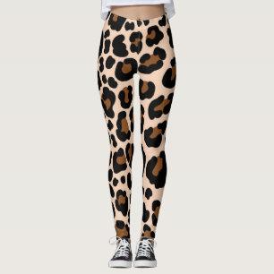 Leggings motif poster de animal